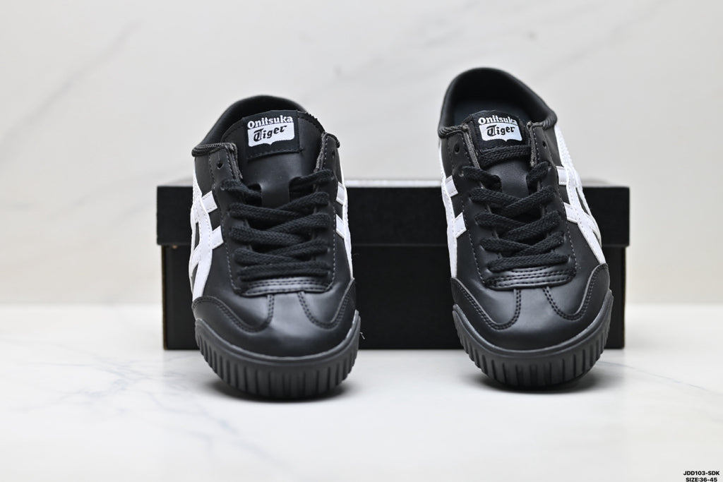 Onitsuka Tiger Retro Sabot Black White Unisex Shoes detail view 8