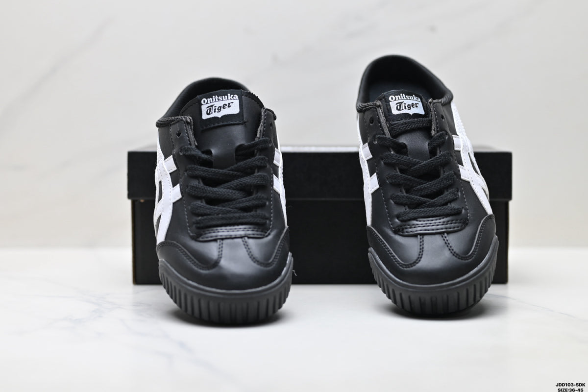 Onitsuka Tiger Retro Sabot Black White Unisex Shoes detail view 8