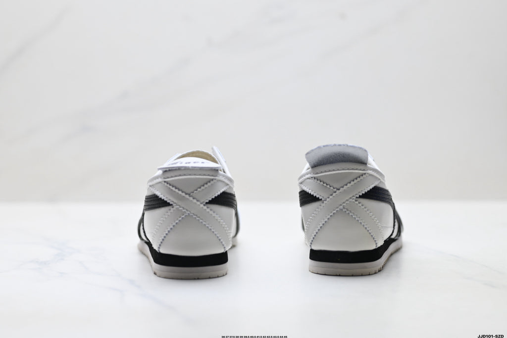 Onitsuka Tiger Retro Low Top White Black Unisex Shoes Style 09 detail view 7