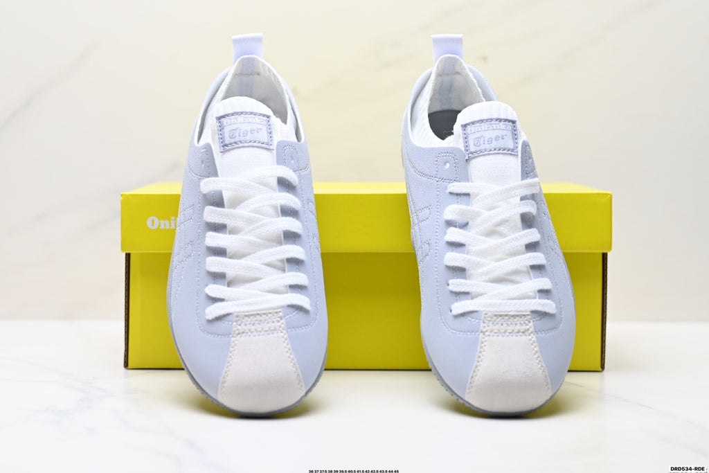 Onitsuka Tiger Low Profile Runner White Silver Unisex Shoes Style 31 detail view 8