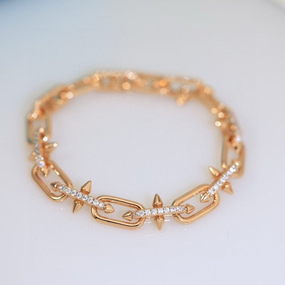 Tiffany & Co. Trident Link Bracelet detail 2