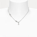 Vivienne Westwood Style 3D Orb Safety Pin Necklace