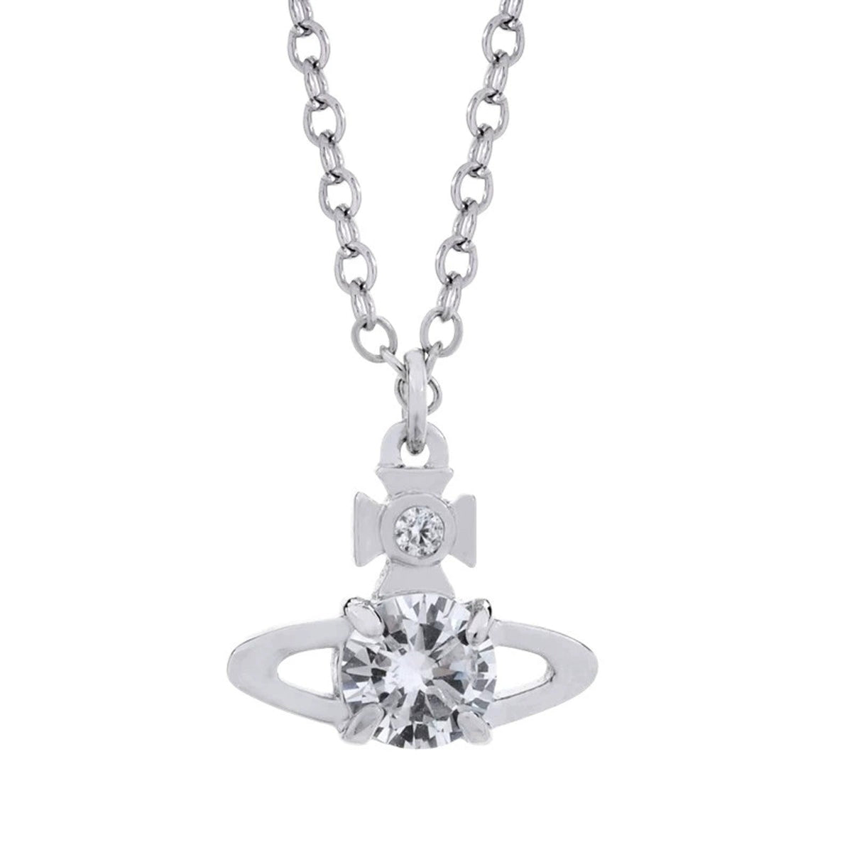 Vivienne Westwood Style Crystal Orb Choker Necklace detail 4