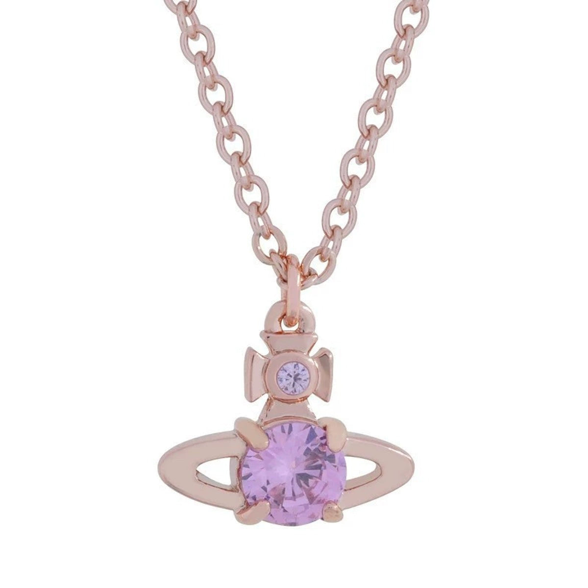 Vivienne Westwood Style Crystal Orb Choker Necklace
