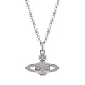 Vivienne Westwood Style Layered Chain Orb Necklace