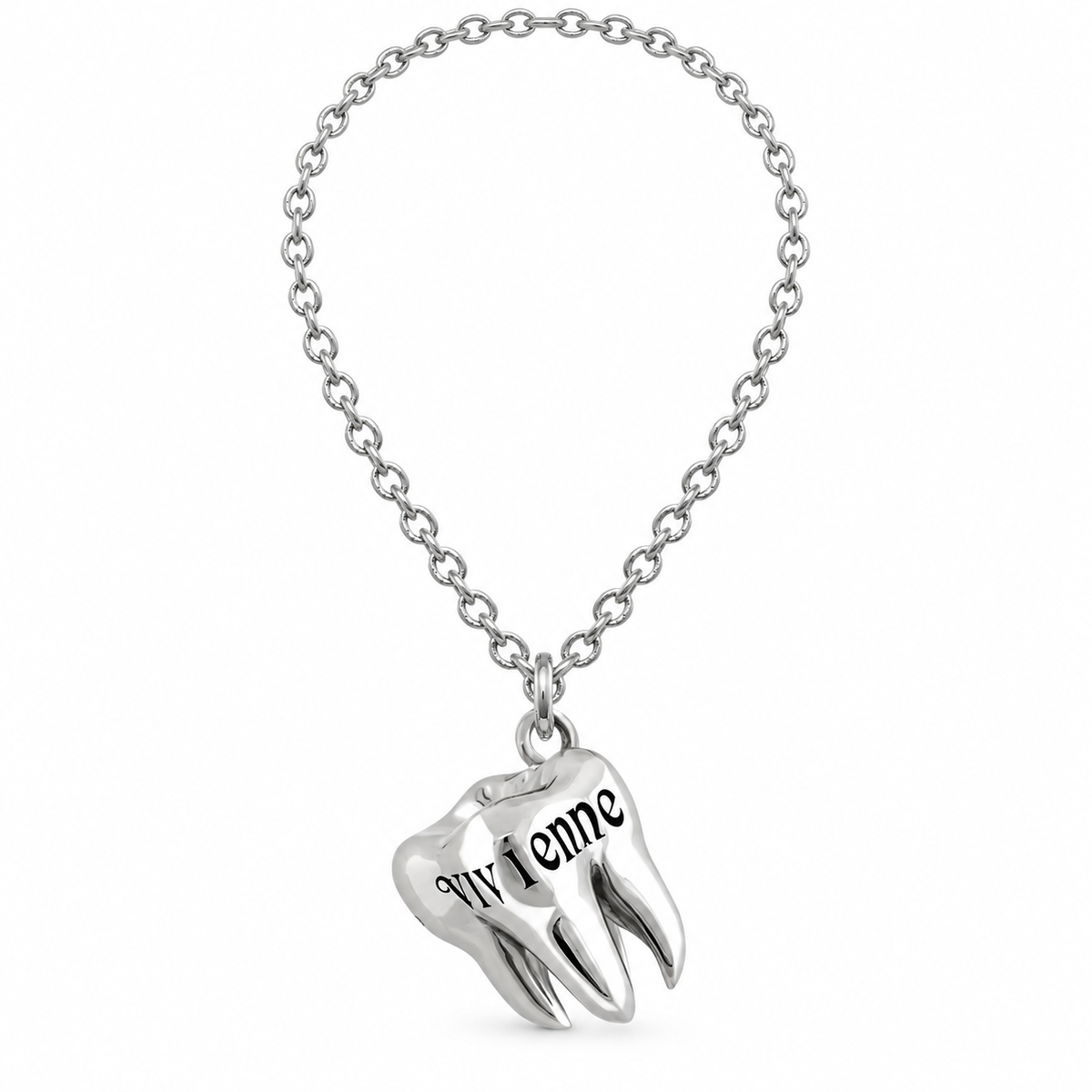 Vivienne Westwood Style Tooth Orb Pendant Necklace main product image