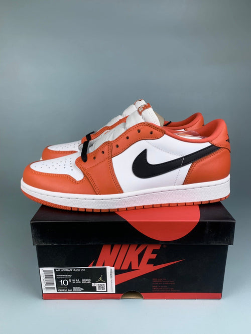 Air Jordan 1 Low Starfish White/Summit White Unisex Sneakers CZ0790-801 detail view 2