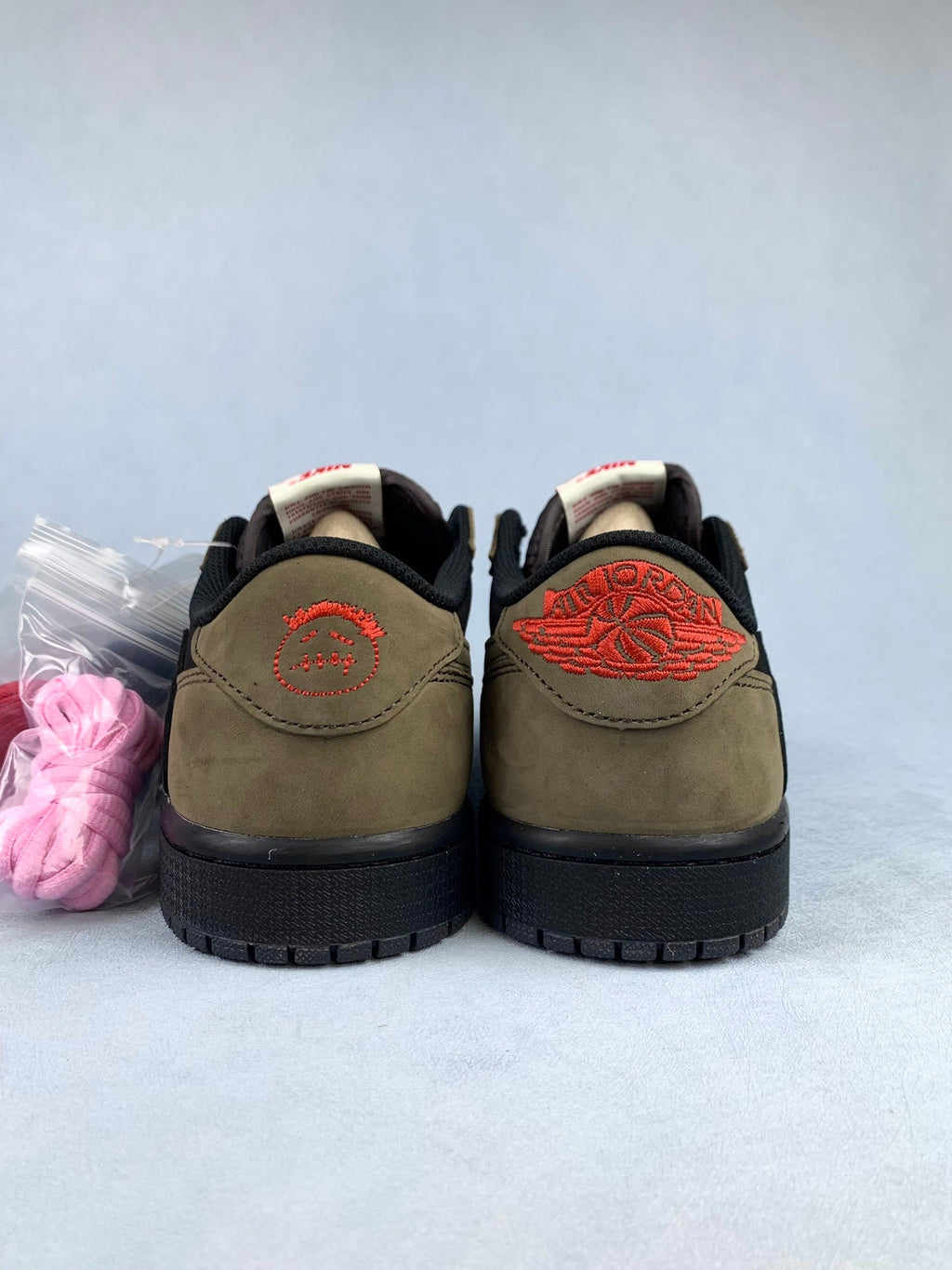 Air Jordan 1 Low OG SP Velvet Brown ts Unisex Sneakers DM7866-202 detail view 5