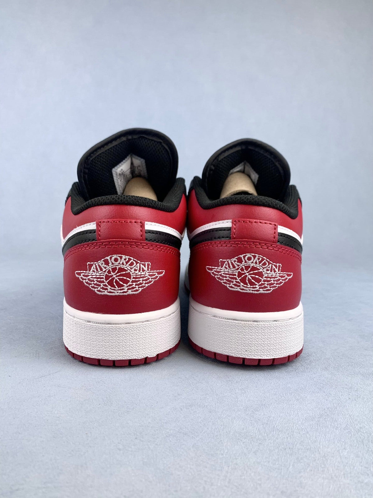 Air Jordan 1 Low Black/Red Toe 553558-161, 553560-612 Unisex Sneakers detail view 5