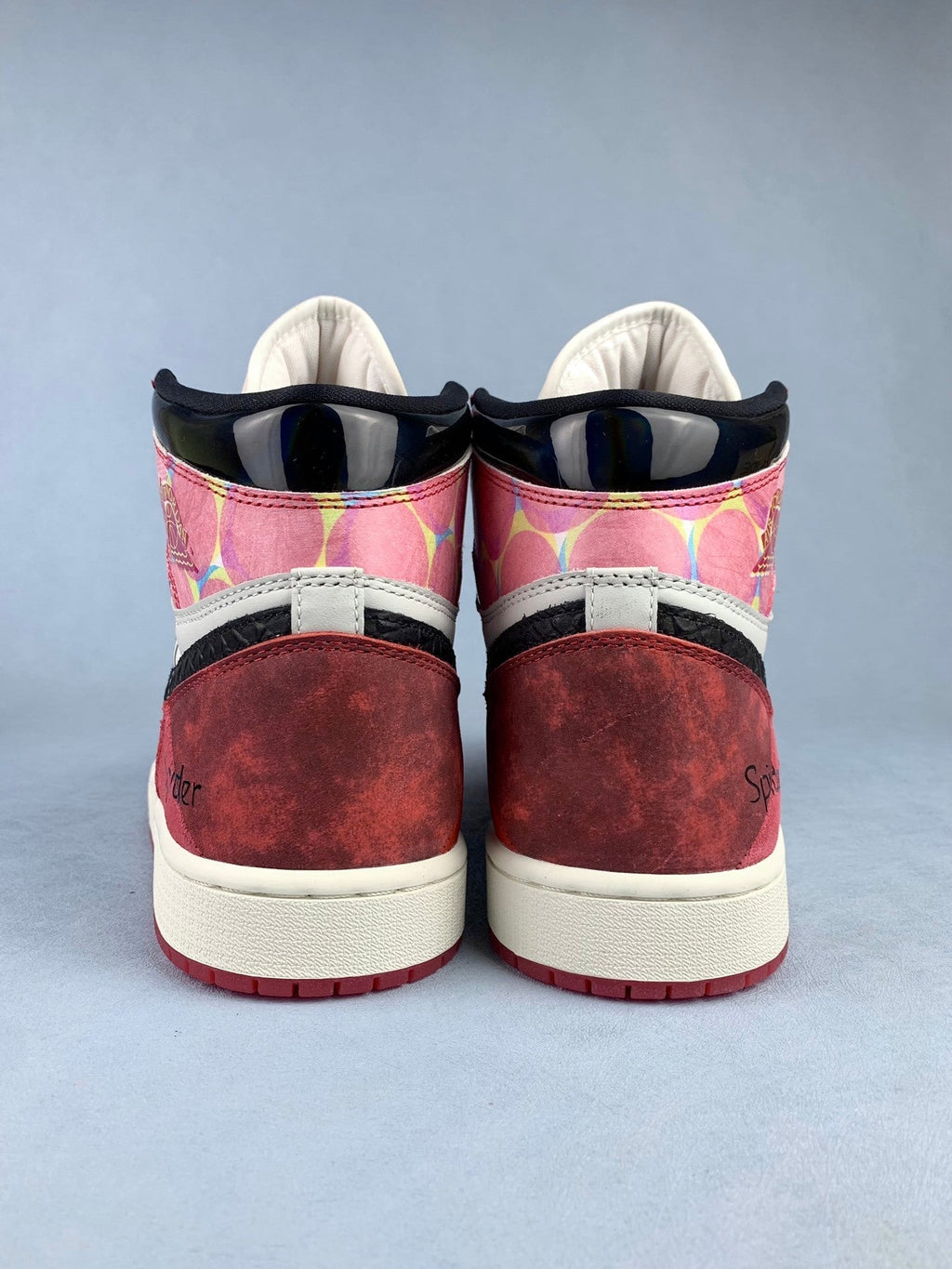 Air Jordan 1 High Next Chapter Spider-Man 2.0 Unisex Sneakers DV1748-601 detail view 5