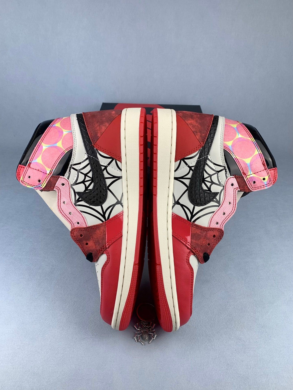 Air Jordan 1 High Next Chapter Spider-Man 2.0 Unisex Sneakers DV1748-601 detail view 3
