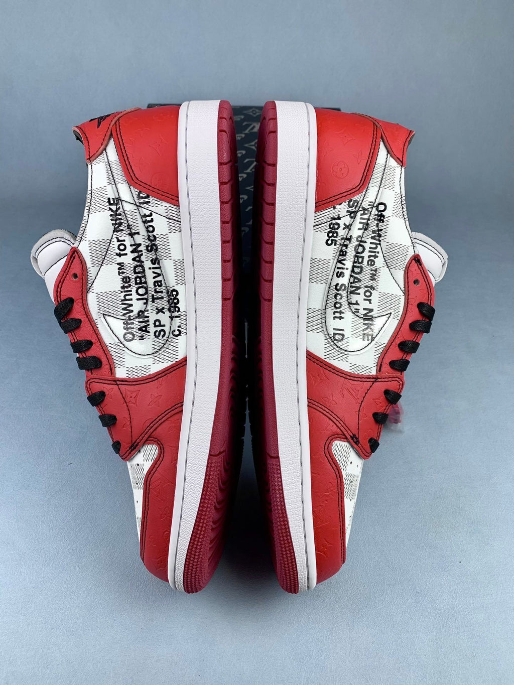 Air Jordan 1 Low Chicago Collaboration Unisex Sneakers DZ2403-006 detail view 4