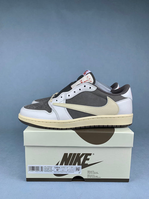Air Jordan 1 Low White Zongzi 4.0 Unisex Sneakers DM7866-162 detail view 2