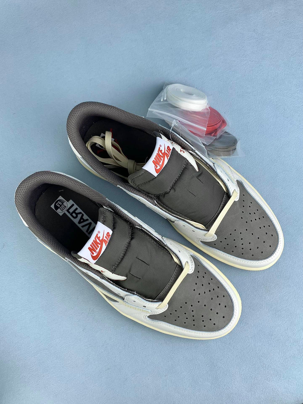 Air Jordan 1 Low White Zongzi 4.0 Unisex Sneakers DM7866-162 detail view 4