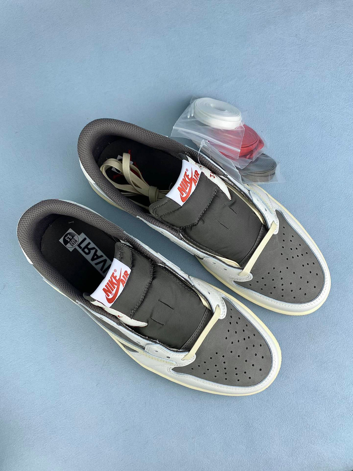 Air Jordan 1 Low White Zongzi 4.0 Unisex Sneakers DM7866-162 detail view 4