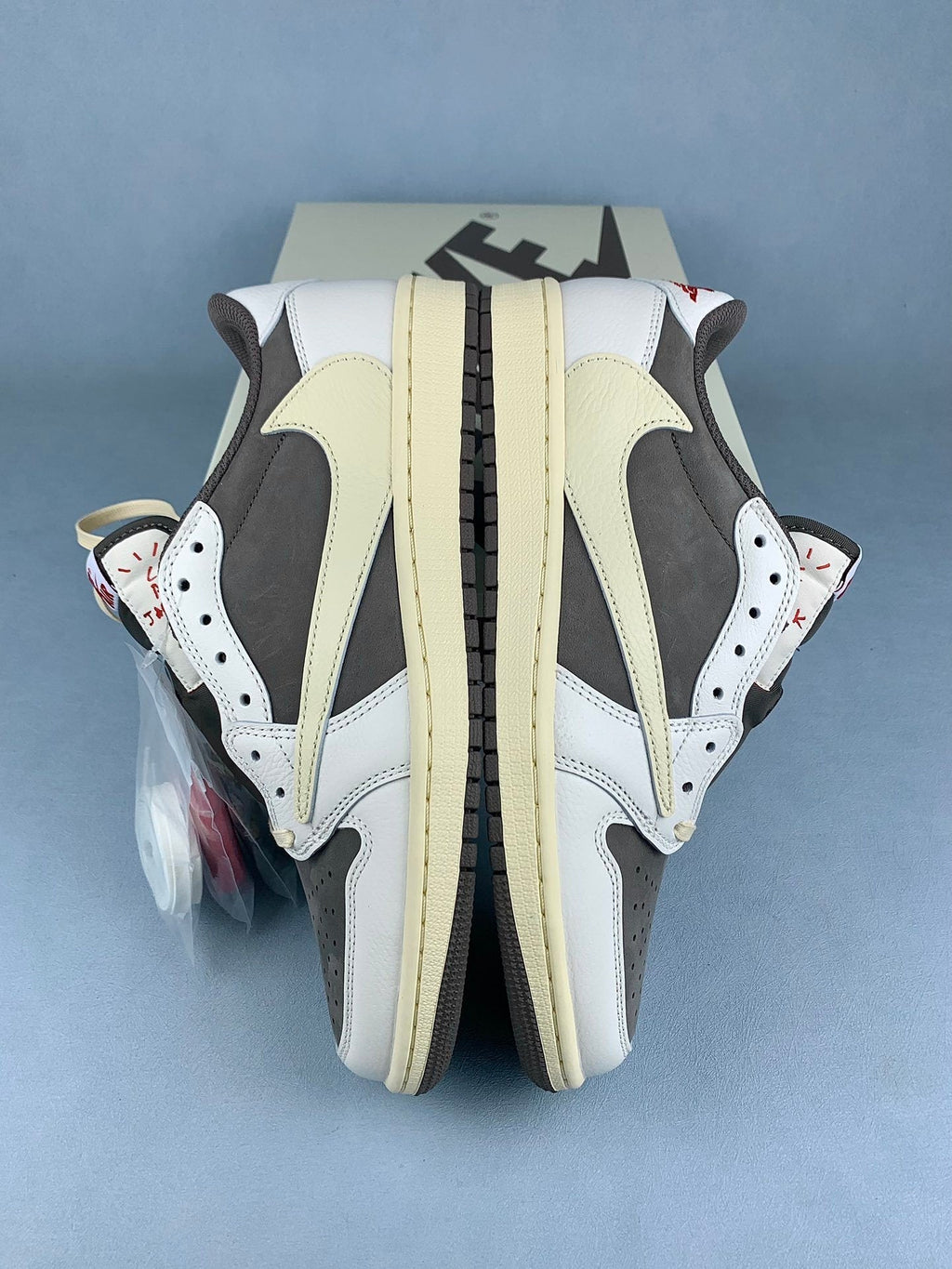 Air Jordan 1 Low White Zongzi 4.0 Unisex Sneakers DM7866-162 detail view 3