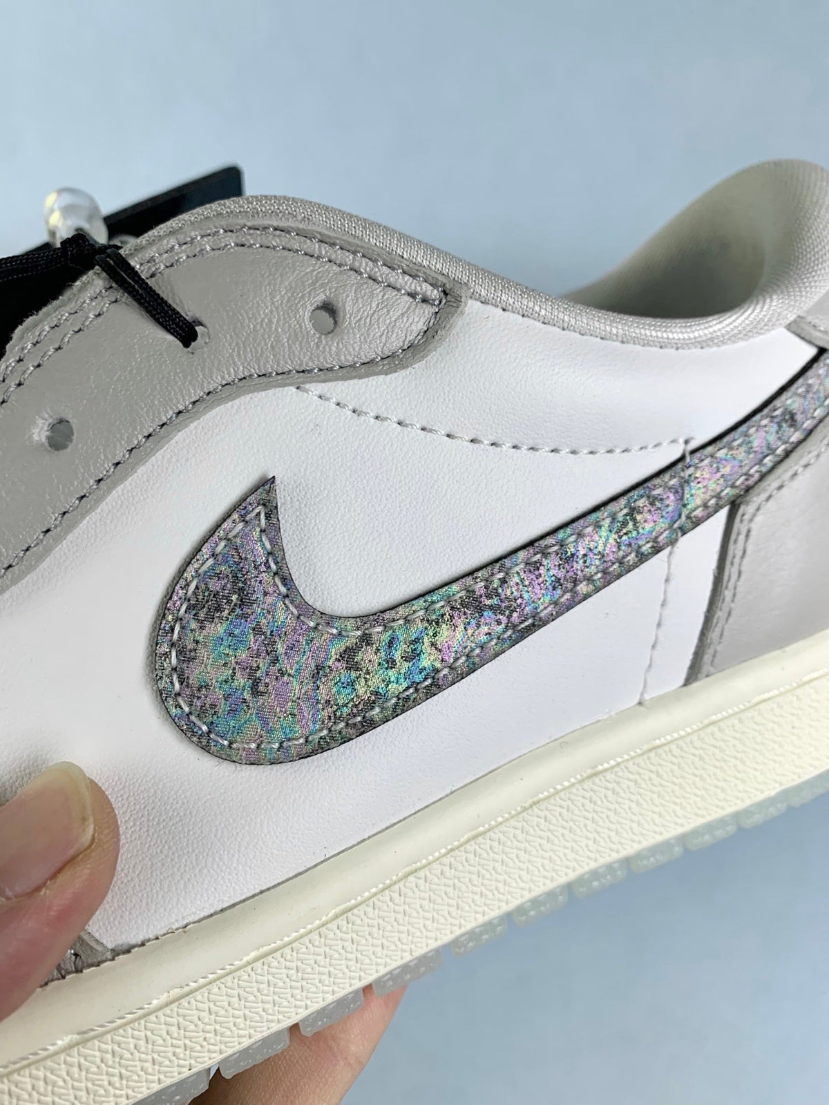 Air Jordan 1 Low Year of the Snake Limited Edition Unisex Sneakers HF3144-100 detail view 5