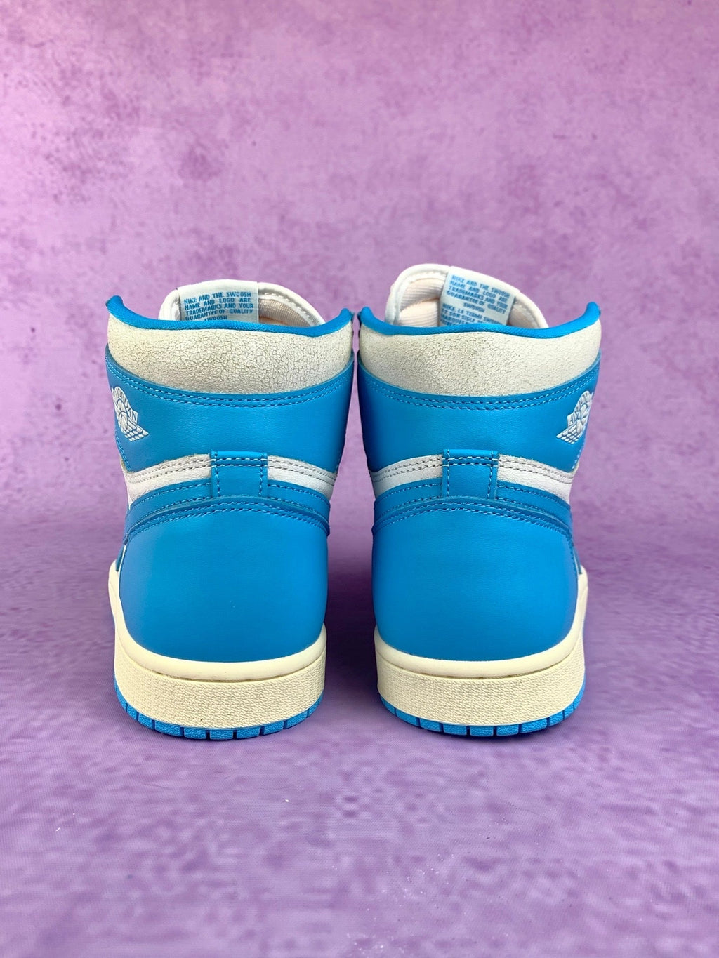 Air Jordan 1 High UNC Reimagined UNC Blue Unisex Sneakers DZ5485-402 detail view 5